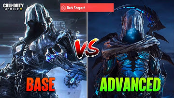 Base vs Advanced Mythic Dark Shepherd - Phantom CODM - All Features & Upgrades Gameplay COD Mobile