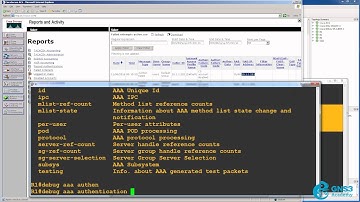CCNA 200-125 Exam: AAA demo: TACACS+ with GNS3