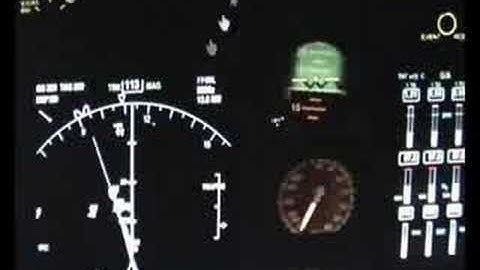 747s traffic collision cockpit finals ILS TCAS
