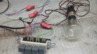 table fan regulator circuit install process.