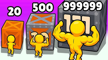 💪Push Harder Gameplay Walkthrough – Ultimate Pushing Runner! (Android, iOS)