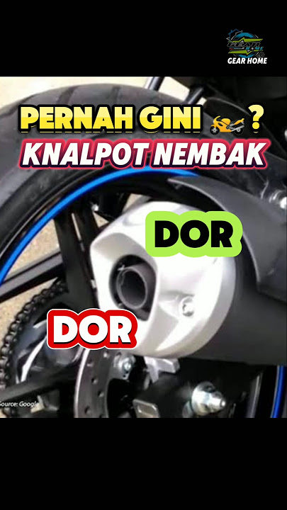 Penyebab Suara Knalpot Nembak 🤔?? Kejadian Dimotor Kalian 🏍️🛵???