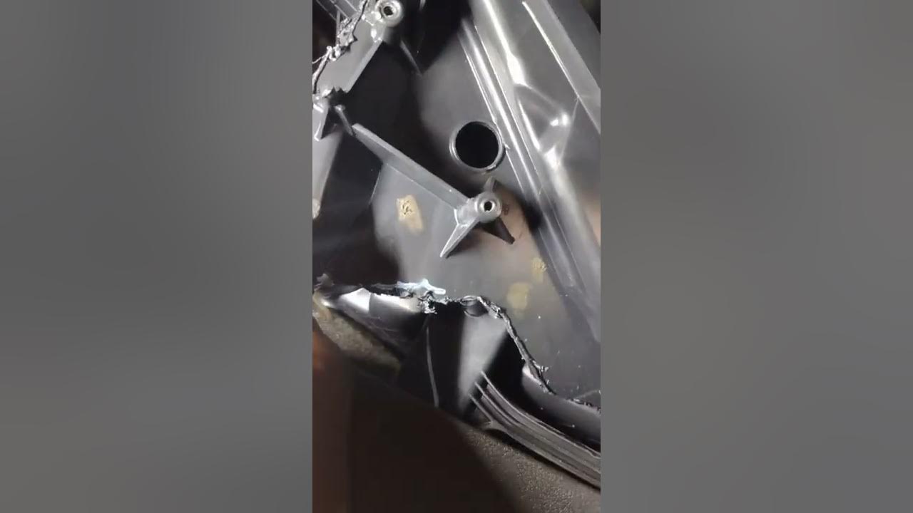2015 Chevy Camaro blend door without pulling the dash - YouTube
