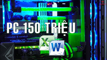 Dàn PC tản nhiệt nước Custom trị giá 150 triệu đồng của chị kế toán chỉ để gõ Word Excel - GEARVN