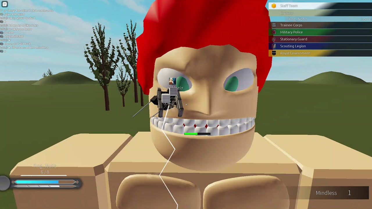 Attack On Titan Games Roblox