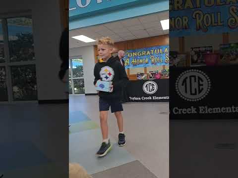 Taylor's Creek Elementary A-Honor Roll Breakfast & Drawing Prizes