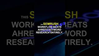 Semrush vs Ahrefs — which SEO tool is worth $200/month #Shorts