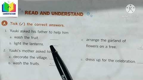 Class-4 English Revision-lesson 3 Mina