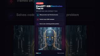 SiamGPT-32B Just Dropped - Thai Language KING
