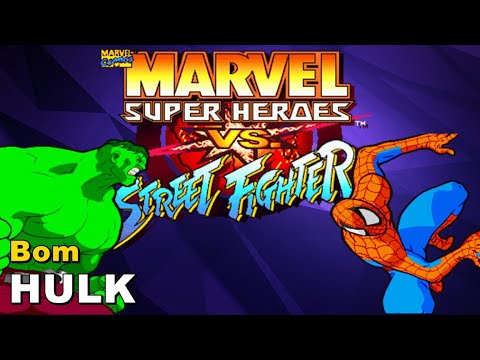 Bom Hulk! - Marvel Super Heroes vs Street Fighter.