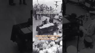 Marking the 80th anniversary of Japan's surrender in WWII