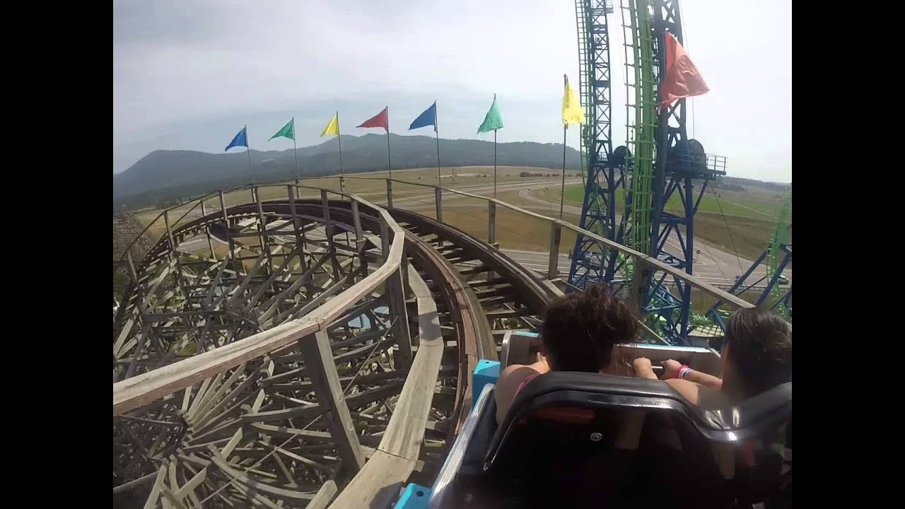Tremors at Silverwood Theme Park on GoPro