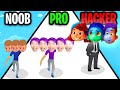 NOOB vs PRO vs HACKER In MULTI HEADS 3D!? (ALL LEVELS!)