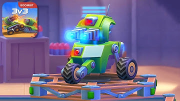 Tanks A Lot: 3v3 Brawls - Gameplay Showcase (iOS, Android)