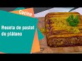 Receta de pastel de plátano maduro | Cocina