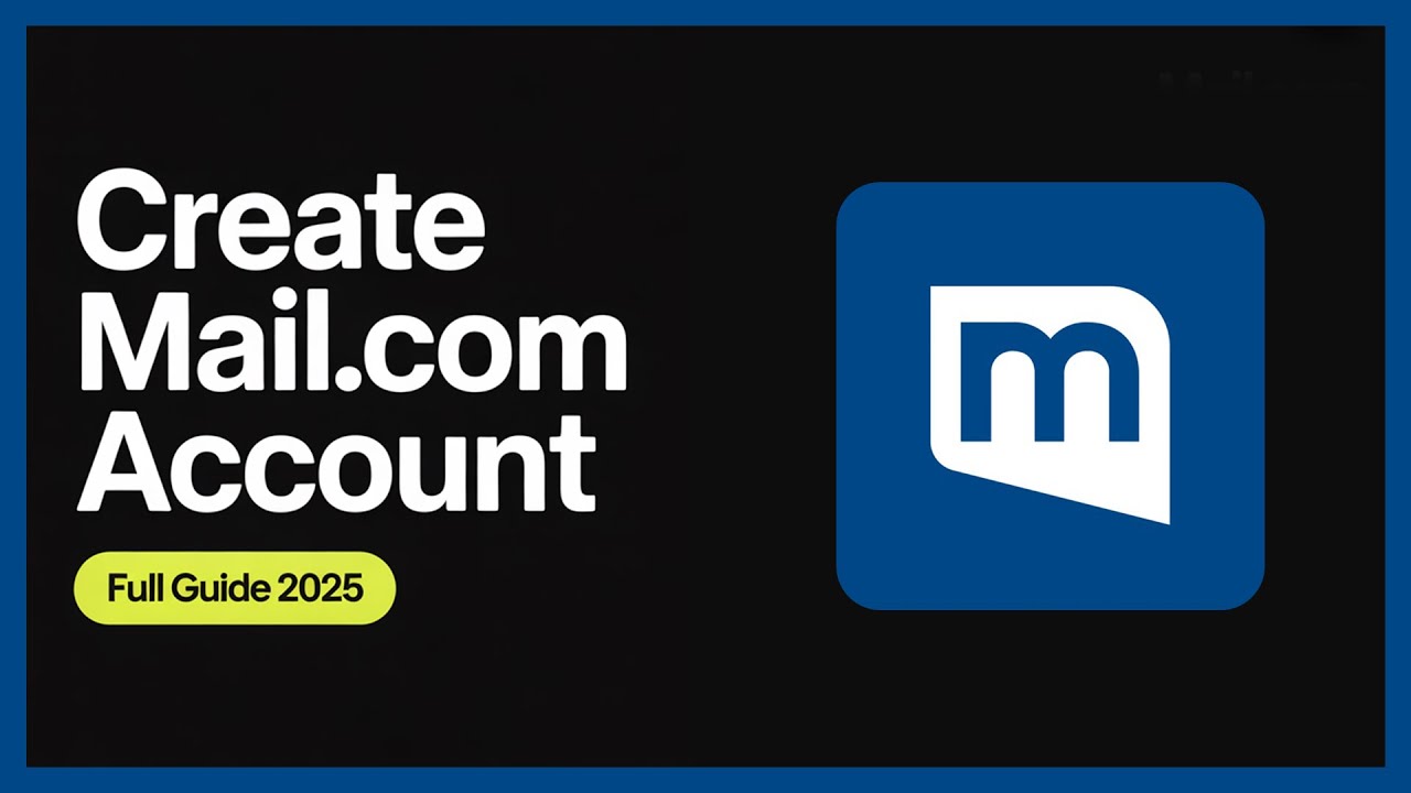How To Create Mail.com Account - Full Guide 2025