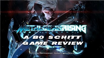 Metal Gear Rising Revengeance - A Bo Schitt Game Review