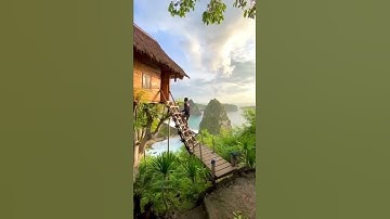 Incredible Tree House in Nusa Penida#short#nusapenida#island