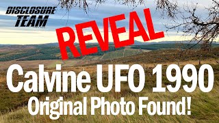 EXCLUSIVE: ORIGINAL CALVINE 1990 'UFO' PHOTO FOUND! REVEAL & INVESTIGATION VIDEO.