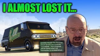 This Kind of Thing Could ONLY Happen To Me In GTA Online... (LD Organics Van Almost Deleted LOL)
