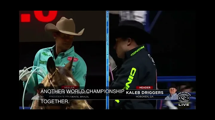 2024 NFR round 4 team roping
