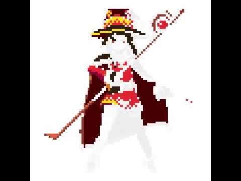 Anime pixel art #5 - YouTube