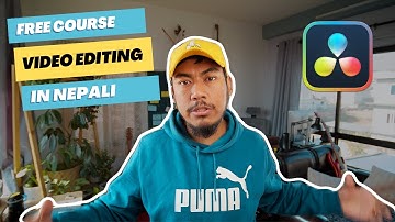 Davinci Resolve 18 Crash Course for Super Beginners | Full Tutorial in Nepali