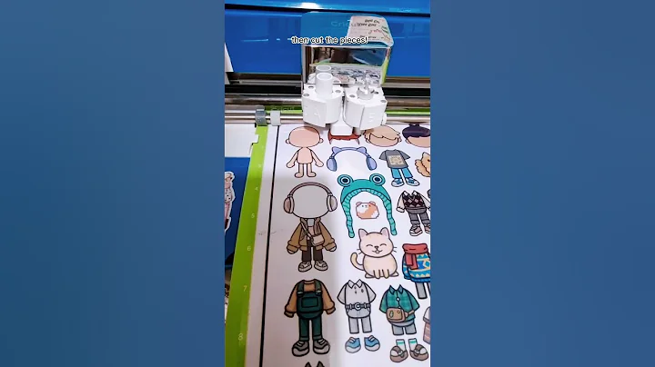 DIY Toca Boca Paper Dolls Using Cricut Explore 2 - DayDayNews