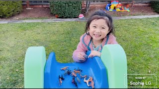 Kid Fun Learning: Wild Animals' Habit Fun Explanation (Sophia LG age 4)