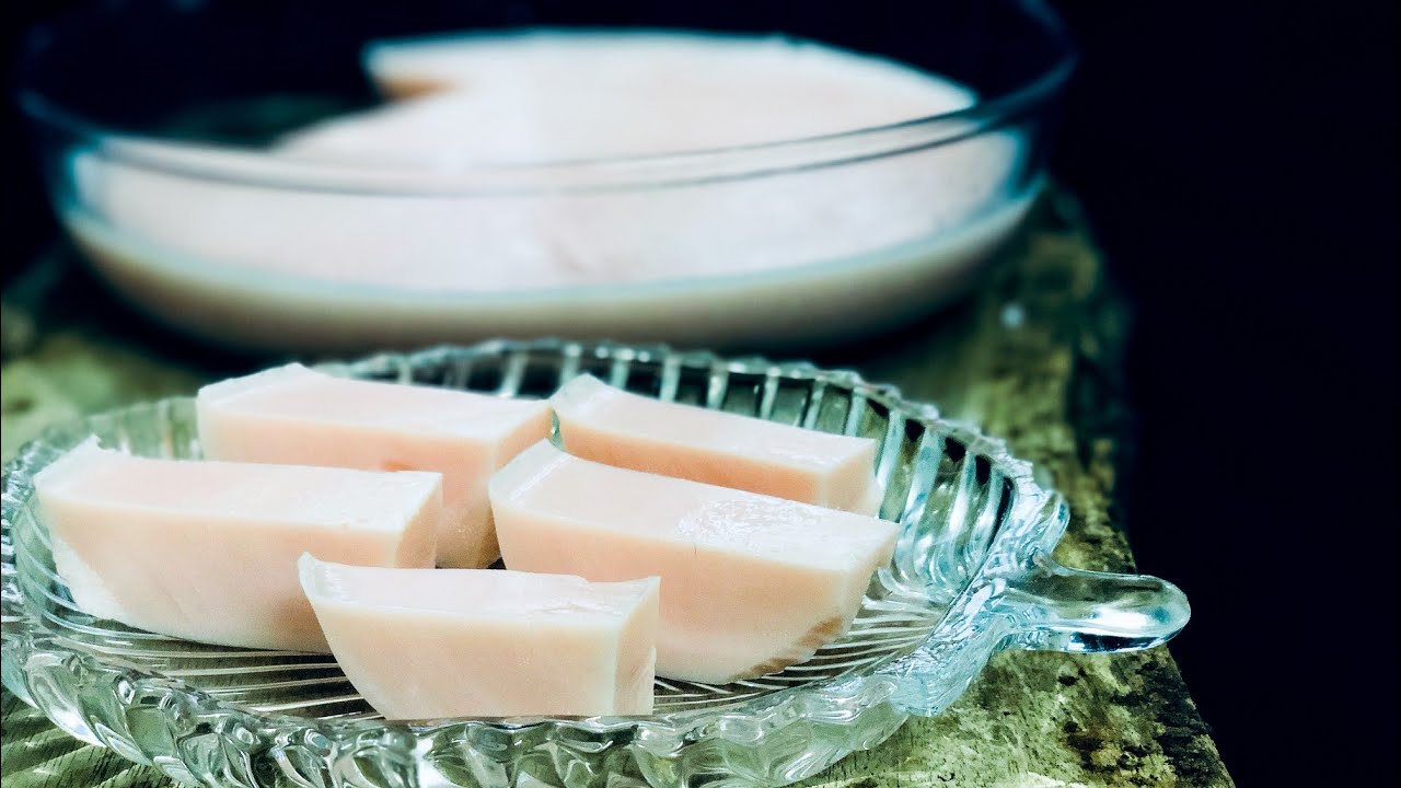 Milk Agar Agar Ramadan Series Simple And Tasty Cut Out Sweet How