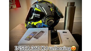 INSTA 360 x4 unboxing… 1st action camera😌😍……#insta360x4 