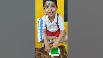 Science Experiment for Kids #57 - The Secret Message Decoder! 🕵️‍♂️🔴🟢Aryan had a spy moment! 🕶️💡