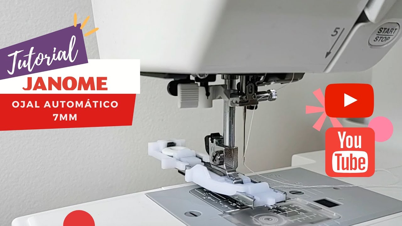 Janome Chile - Pie de cintas y lentejuelas, es ideal para decorar los  proyectos, quedan realmente maravillosos!!, las lentejuelas se cosen en  tiras, deben estar unidas, se cose con costura recta y