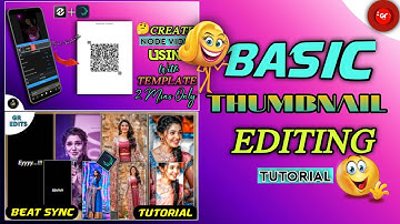 How to Make Youtube Thumbnails In Mobile 2021 | New Method Create 4K Quality Professional Thumbnails