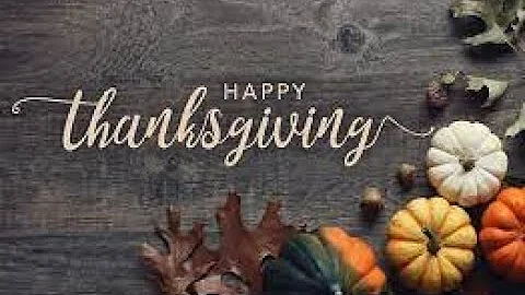 Thanksgiving Program - Oct. 9, 2022