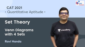 Set Theory - Venn Diagrams with 4 Sets l Quant l CAT 2021 l CAT Funda l Ravi Handa