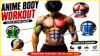 Anime Body Workout at Home 💪 No Gym Needed