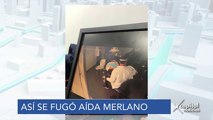 Así fue el momento previo a la fuga de Aida Merlano de centro médico