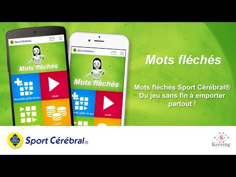 Mots fléchés - Application mobile - Sport Cérébral®