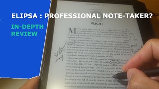 Kobo Elipsa : In-depth Note-taking Review