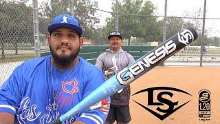 #LouisvilleSlugger  Tyler Marshburn Genesis 1 Piece Endload USSSA #Review | Gordo Life Softball Slugger Genesis 1 Piece Marshburn 1 Piece Balance Usssa Slowpitch Bat Review