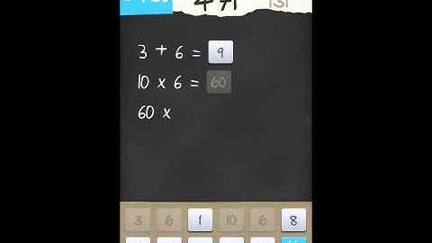 6 Numbers by Brainbow Level 131 Answer Guide