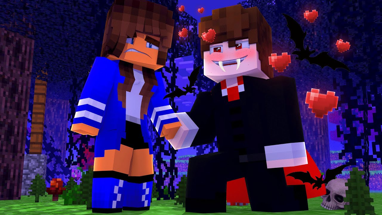 Minecraft: UM VAMPIRO SE APAIXONOU POR MIM? ◂Miika▸
