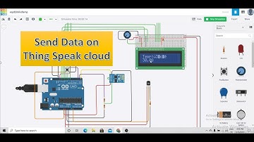 Send Data on ThingSpeak cloud Using Arduino and esp8266