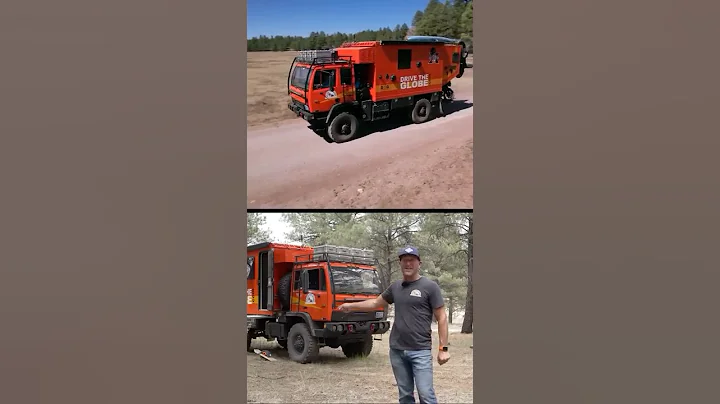 Army truck to tiny home overlander #shorts