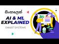Artificial Intelligence &amp; Machine Learning Explained in Sinhala | AI, ML, IoT &amp; Smart ICT Systems
