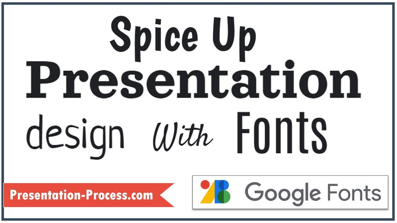 google presentation add font