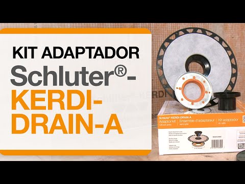 Video: ¿Cómo se instala un adaptador de drenaje Schluter?