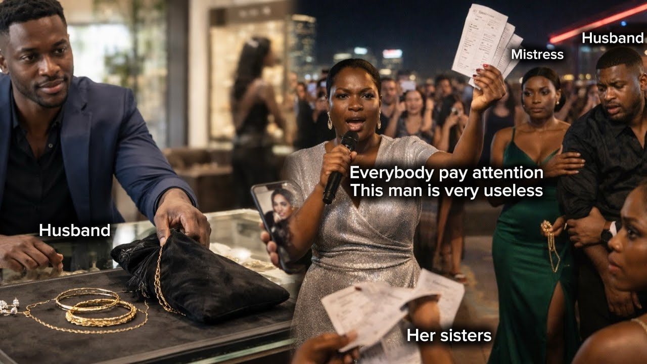 HUSBAND SOLD WIFE’S JEWELRY 2 FUND MISTRESS BIRTHDAY BUT WIFE & SISTERS STORM PARTY & DID THIS NEXT