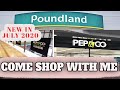 COME SHOP WITH ME AT POUNDLAND ,PEP & CO | JULY 2020 #comeshoppingwithme